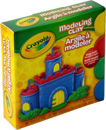 Crayola Modeling Clay, 4 Colors