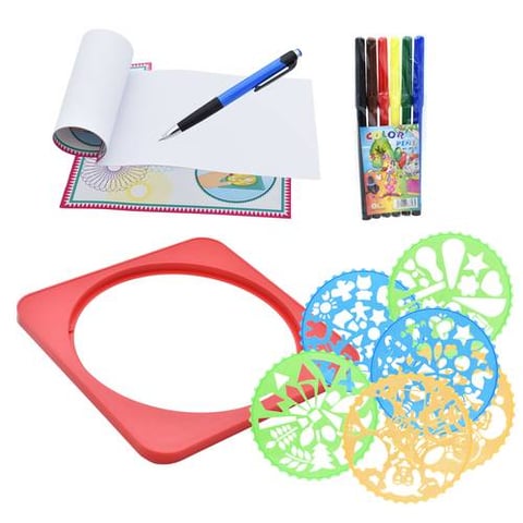 A Set Of Colorful Drawing Templates For Children - Drawing