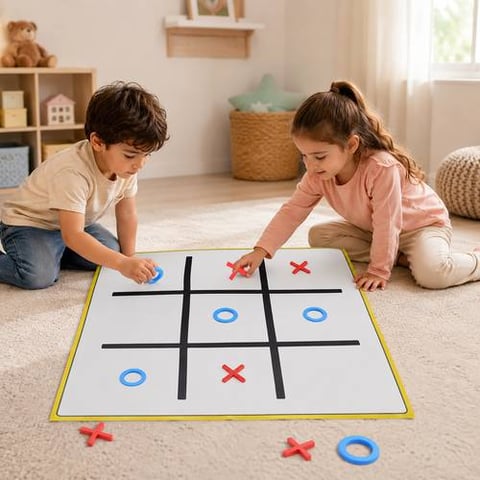 Big Floor Tic-Tac-Toe - Board Games