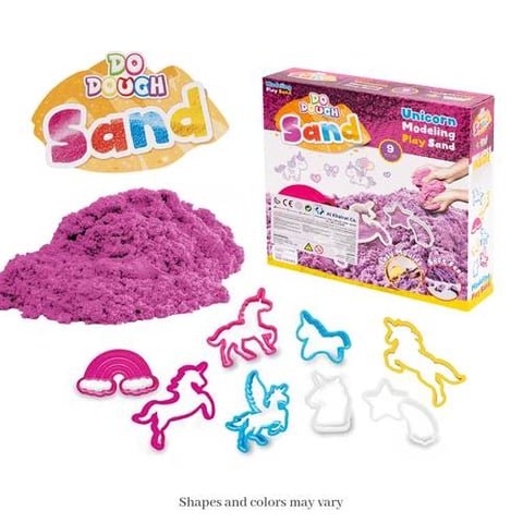 Do-Doh Unicorn Modeling Sand Set For Kids - 500G - Sand & Clay Toys