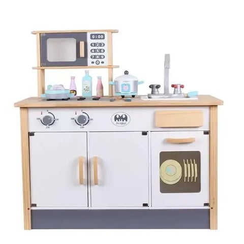 Wooden kitchen set