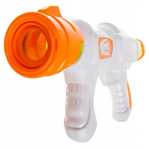 Toy rubber bullet gun with 12 attached bullets