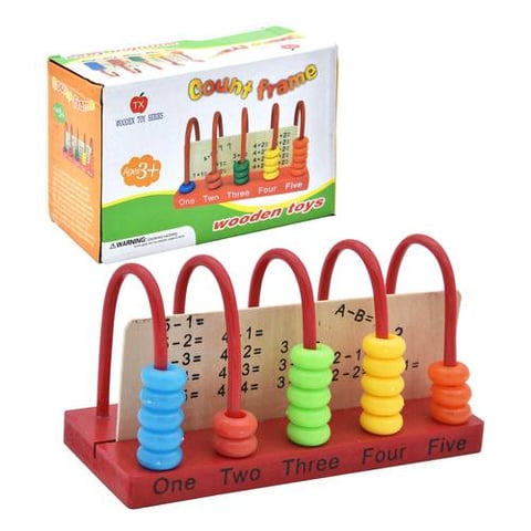 Educational Wooden Abacus For Numbers And Arithmetic - Educational Toys