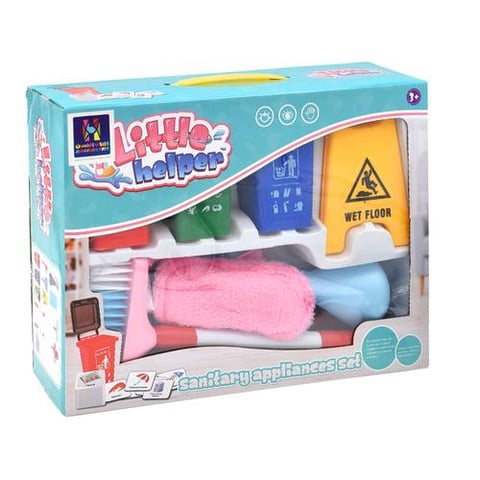 Little Helper Kids Cleaning Kit With Trash Sorting - Pretend Play
