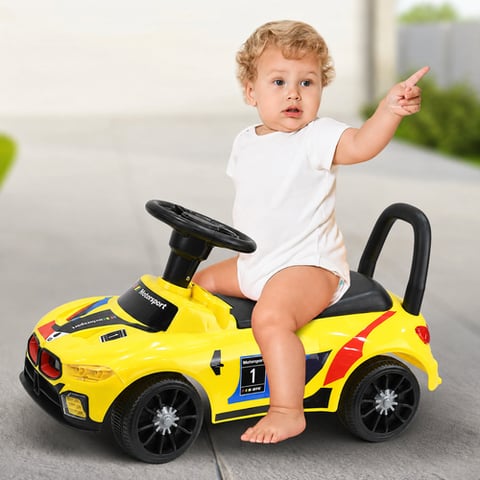 Kids' Push Car With A Sporty Design - Ride-On Toys