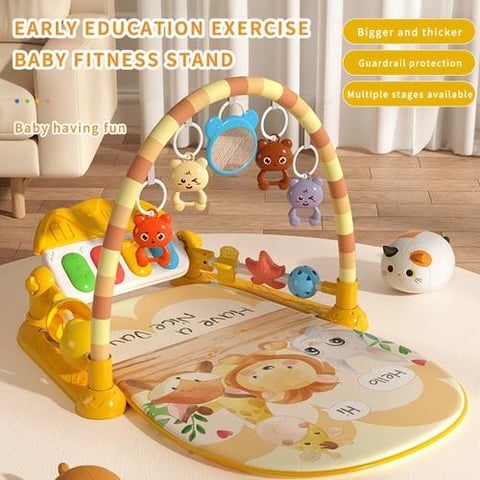 Baby Play And Activity Mat With Piano - World Of Newborns And Toddlers