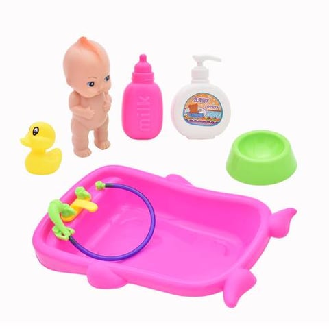 Baby Doll Bath Set - Dolls And Puppets