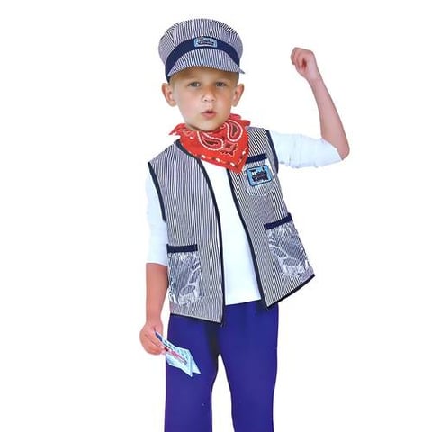 Kids Train Engineer Costume