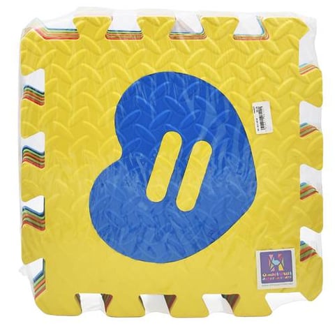 بساط لعب اسفنجي 38 × 38 سم - 6 قطع