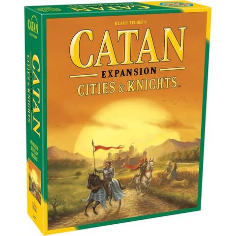 العاب جماعية - لعبة كاتان الاستراتيجية - لغة انجليزية - CATAN: Cities & Knights