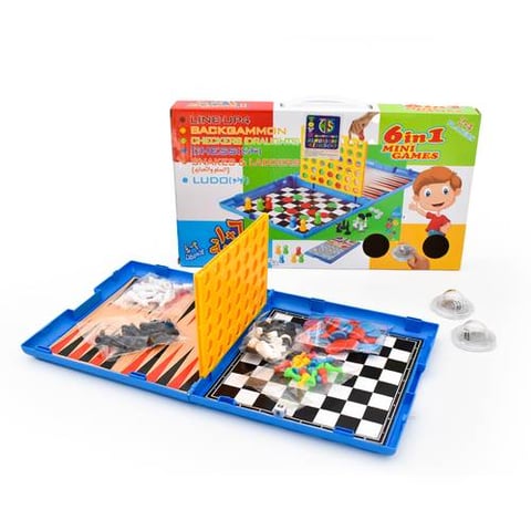 6 In 1 Mini Games, (Multicolour)