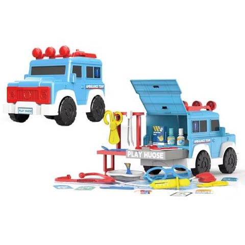 Ambulance Doctor Kit - 27 Pieces - Pretend Play