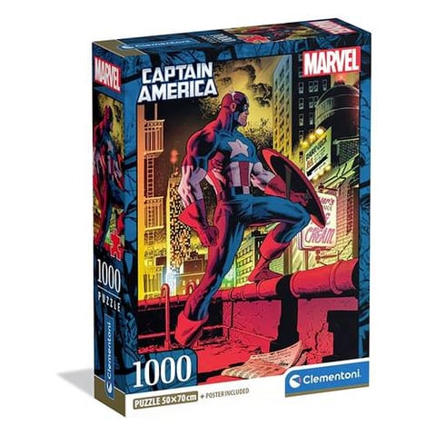 Clementoni Marvel Captain America puzzle 1000pcs