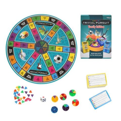 The famous Trivial Pursuit game - family edition - English language