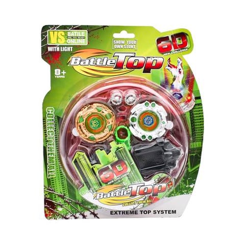 Group games - light-up beyblade game with a firing device - two pieces