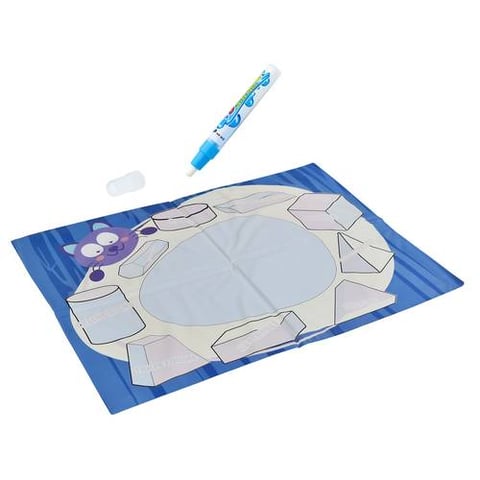 Educational Watercolor Painting Mat For Shapes And Professions - Educational Toys