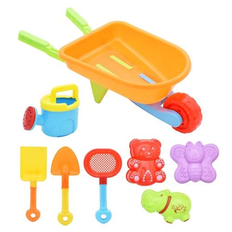 Beach And Sand Play Set With Handcart - Outdoor Toys