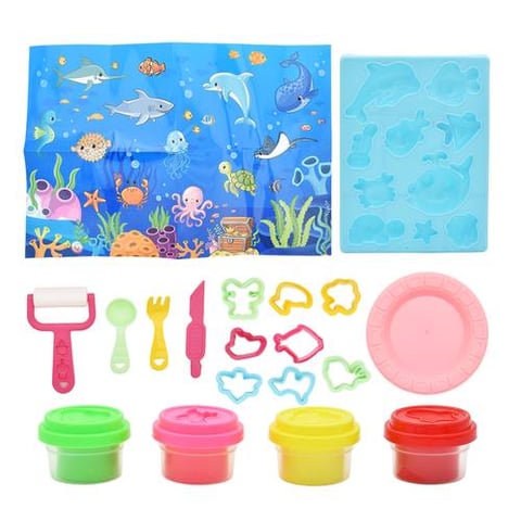 Creative Clay Set With Molds And Tools - Art & Creativity