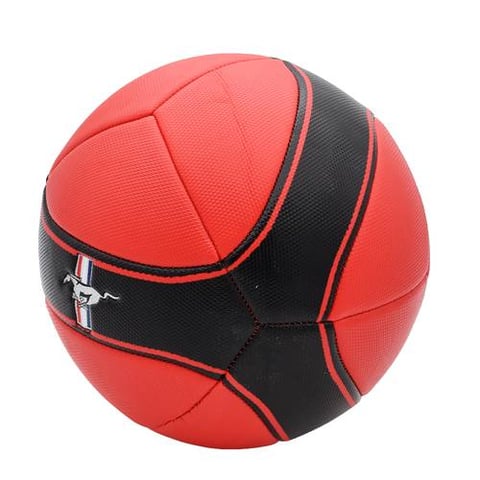 A ball with a stylish Mustang design - sports and action