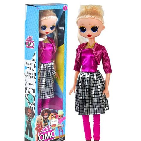 The Stylish Qmc Doll In Trendy, Sparkly Outfits - Dolls