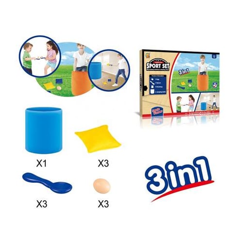 3-In-1 Sports Game Set For Competitions - Outdoor Games