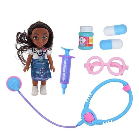 Doctor Doll With A Set Of Medical Accessories - 6 Pieces - Doll Toys
