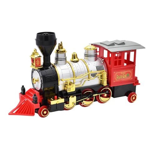 Interactive Toy Train With Sound And Light Effects - Vehicles And Controls