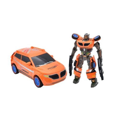 Robot Transformed Into A Car - Car Games