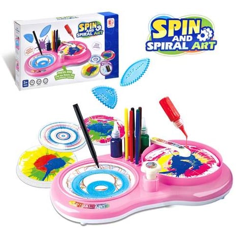 Rotating Art Set For Spiral Drawing - Drawing
