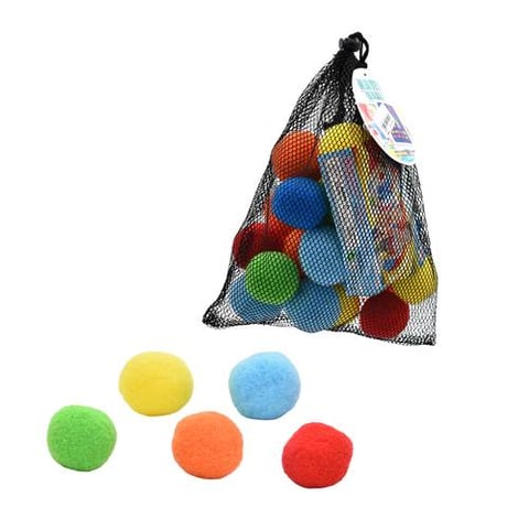 Colorful Squishy Play Balls - 24 Balls
