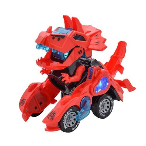 Transforming Dinosaur Car With Lights - Cars