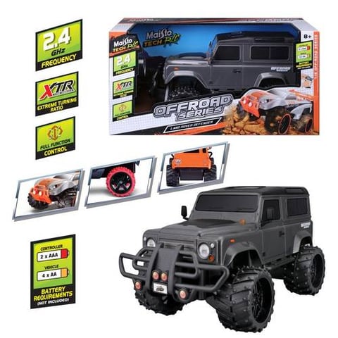Maisto Tech R/C 1:16 Off-Road Series Land Rover Defender Remote Control Truck
