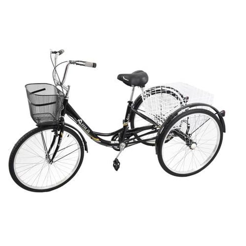 Adult Three-Wheeled Bicycle, 26 Inches - Bicycles