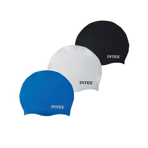 Intex Silicone Swim Cap 3 Ass. 8+ Peg Box - Water Toys and swimming pools - INTEX