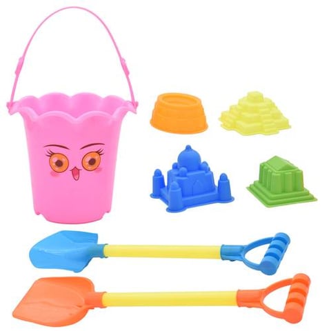 Sand Play Set - 7 Pieces - Beach Toys