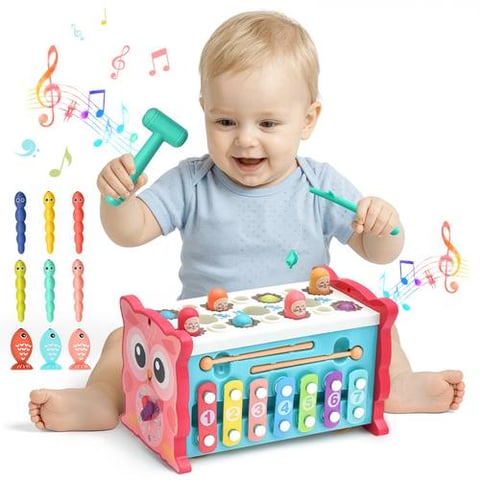 Owl-Shaped Multi-Activity Educational Game For Children - Educational Games