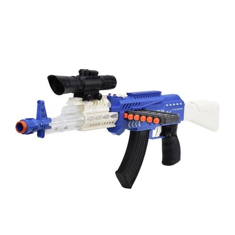 Electric Toy Gun With Scope And Soft Shots