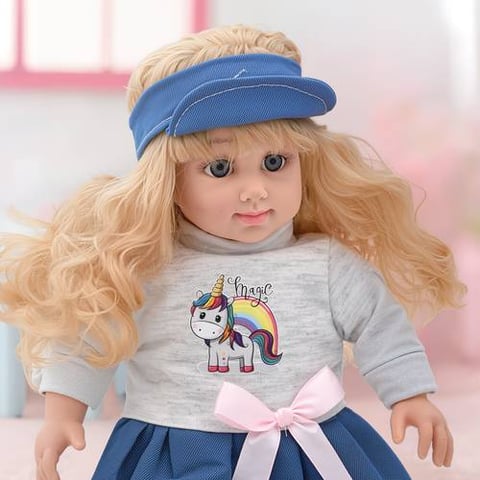 Cute Angel Doll For Children In Fashionable Clothes