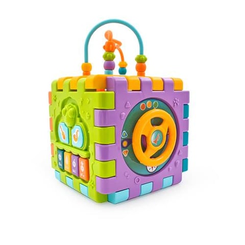 Baby & Toddler Activity Cube 6 In 1 – Toys For 1 – 2 Year Old