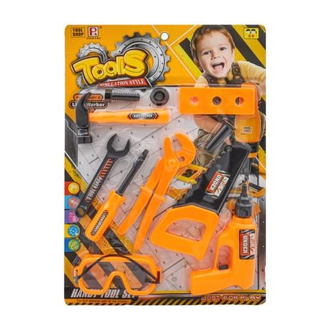 Repair Tool Set - 11 Pieces - Pretend Toys