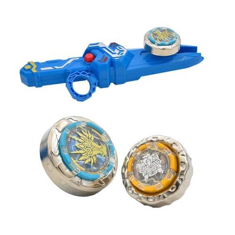 Beyblade set with automatic launchers - 3 pieces