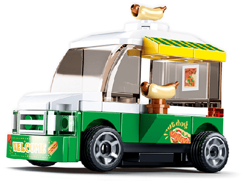Sluban Power Bricks Series - Hotdog Car Building Blocks 54 PCS - For Age 6+ Years Old