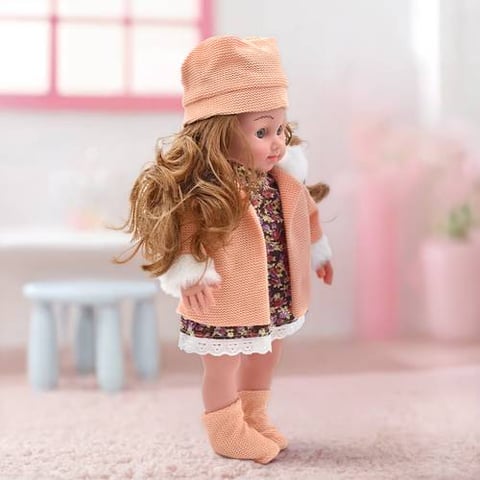Sweet Angel Doll With Hat And Jacket - Doll Toys