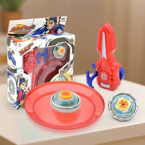 Metal Beyblade Set With Launcher