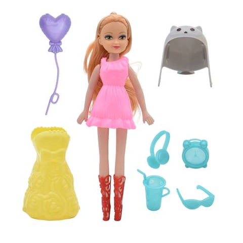 Doll And Accessories Set - Puppet Games