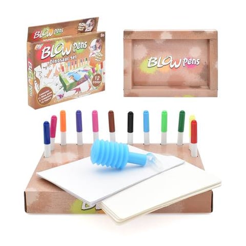 Drawing Set With Pneumatic Colors