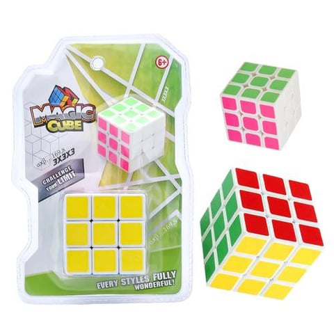 مكعب اللغز السحري الكلاسيكي 3×3 - ألعاب الألغاز