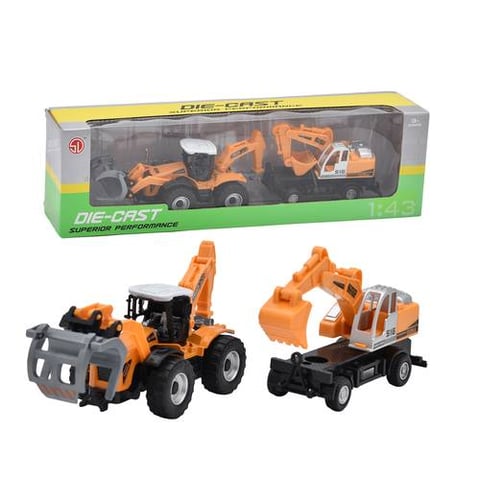 Metal Construction Vehicle Set 1:43 - Car Toys
