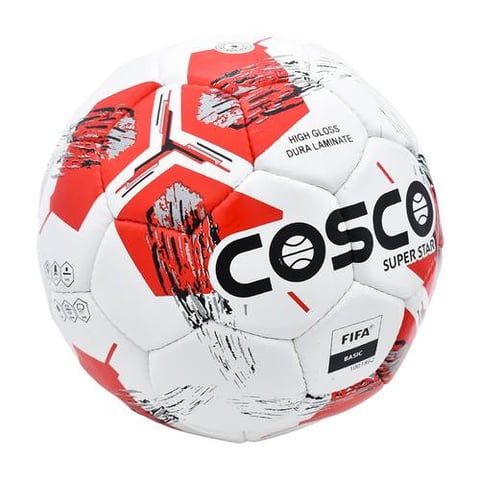 Cusco Superstar Red And White Football - Balls