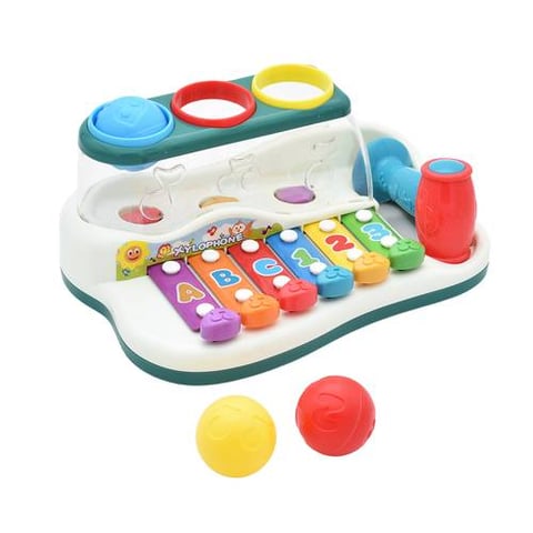 Xylophone toy with hammer and balls - World of Babies and Toddlers